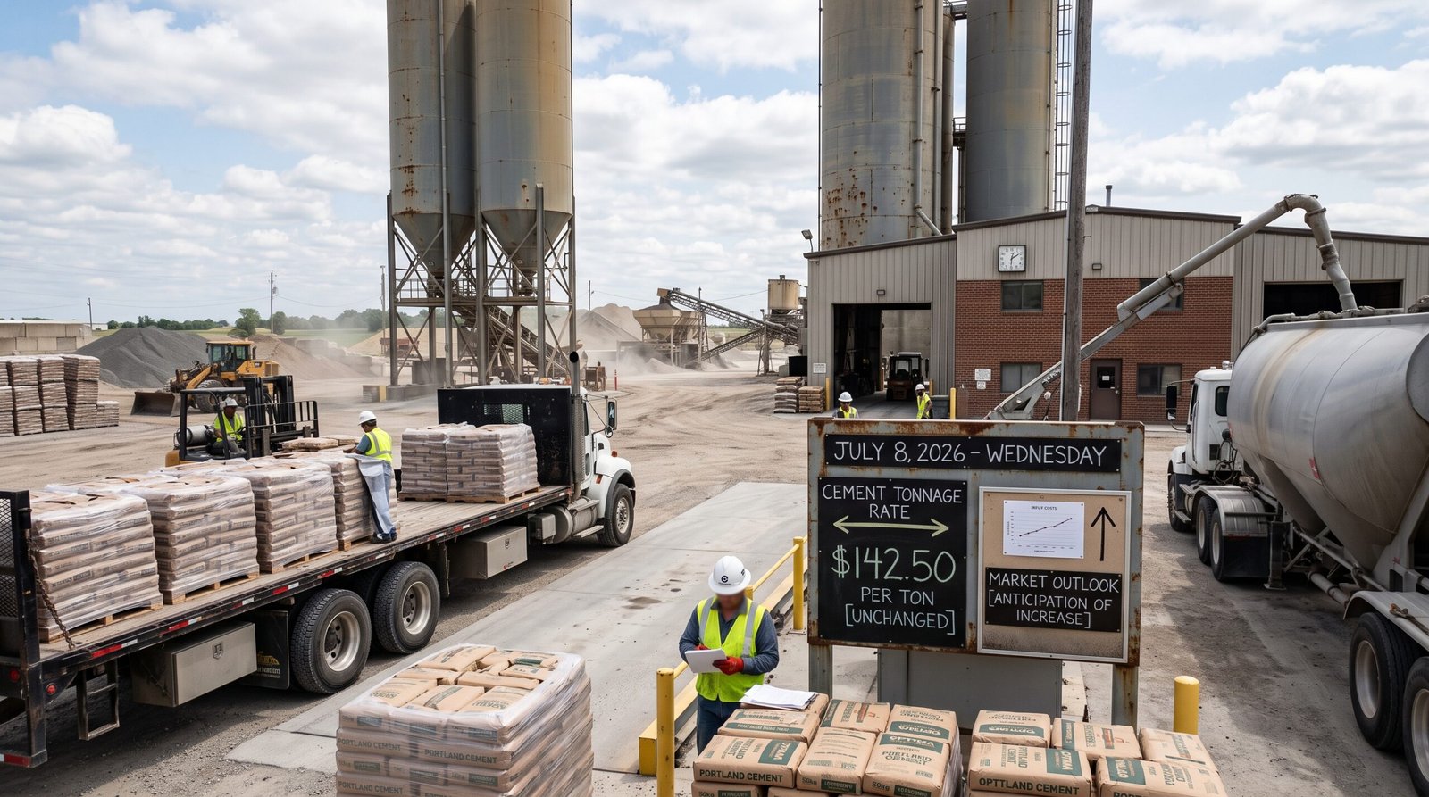 Cement prices today Wednesday 2K 202607081807 scaled