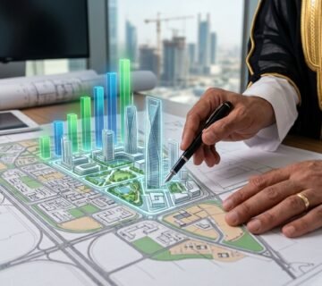 Hands reviewing city blueprint 202607291157 360x320