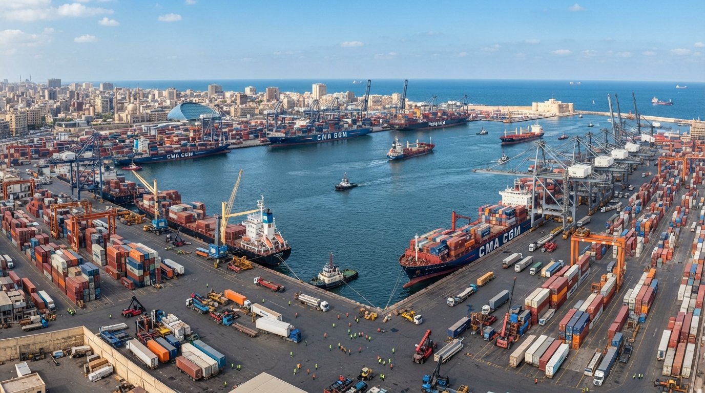 Port of Alexandria highest throu… 202607201105