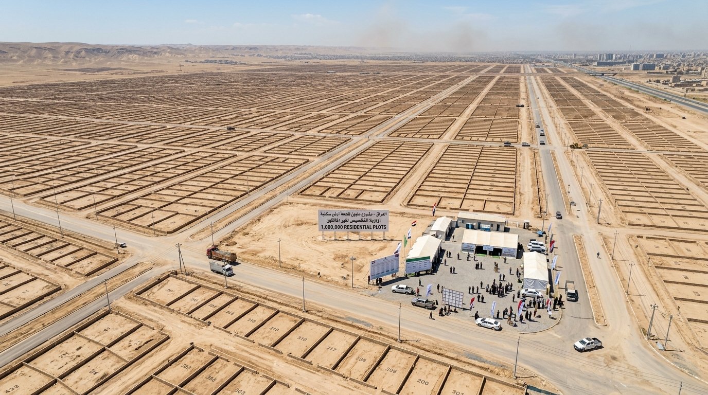 Creating residential plots in Iraq 202608201221