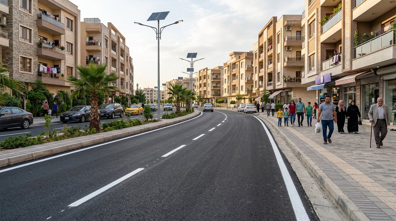 Newly paved street Iraqi neighbo… 202608061530
